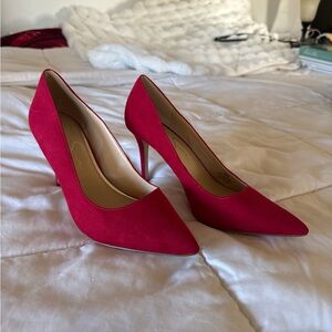 Jessica Simpson Vibrant Red Heels
